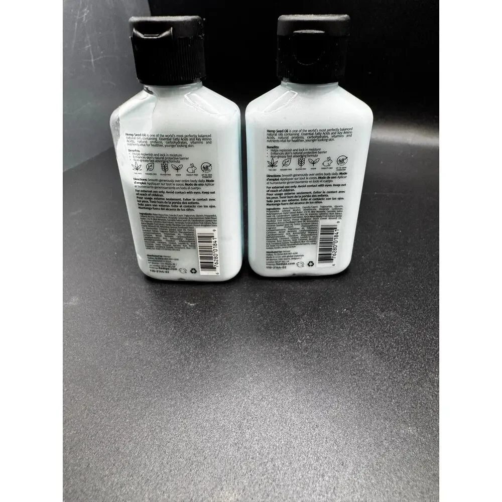 NWT Set of 2 Hempz Triple Moisture Whipped Body Crème 2.25oz EACH